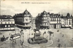 CPA Orleans La Place du Martroi 