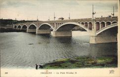 CPA Orleans Le Pont Nicolas II 
