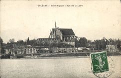 CPA Orleans St Aignan Vue de la Loire 