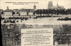 CPA Orleans Loiret Emplacement du Fort des Tourelles 