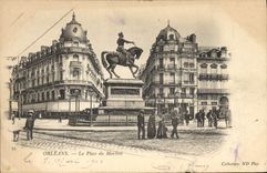 CPA Orleans La Place du Martroi 