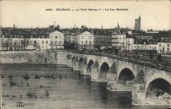 CPA Orleane Le Pont George V La Vue Generale 