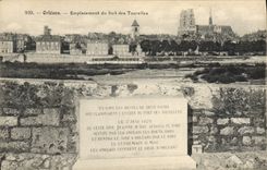 CPA Orleans Emplacement du Fort des Tourelles 