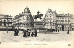 CPA Orleans La Place du Martroi 