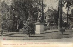 CPA Orleans Le Jardin de l'Hotel de Ville 