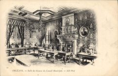 CPA Orleans Salle des Seances du Conseil Municipal 