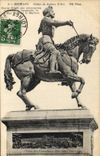 CPA Orleans Statue de Jeanne d'Arc 
