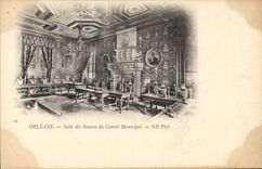 CPA Orleans Salle des Seances du Conseil Municipal 