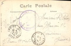 CPA Orleans Place Albert I et la Gare 