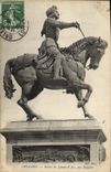 CPA Orleans Statue de Jeanne D'Arc 