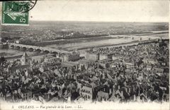 CPA Orleans Vue generale de la Loire 