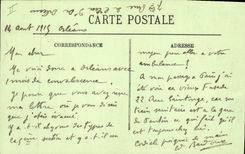 CPA Orleans Vue sur la Loire 