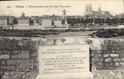 CPA Orleans Emplacement du fort des Tourelles 