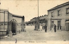 CPA Orleans Quartier Chatillon Militaria