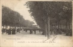 CPA Orleans Sur le Boulevard Le Kiosque de la Musique 