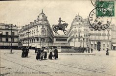CPA Orleans La Place du Martroi 