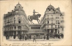 CPA Orleans jeanne D'Arc a Cheval 