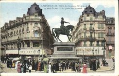 CPA Orleans La Place du Martroi 
