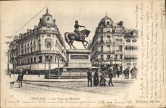 CPA Orleans La Place du Martroi 