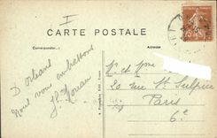 CPA Orleans Loiret La Place du Matroi Cote Ouest La Statue de Jeanne d'Arc et la Cathedrale Matroi P