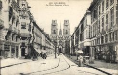 CPA Orleans La Rue Jeanne d'Arc 
