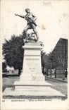 CPA Saint Malo Statue de Robert Surcouf 