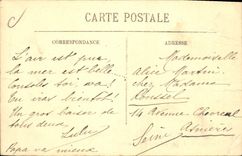 CPA Saint Malo l'Eventail a Mer haute