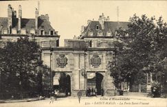 CPA Cote d'Emeraude Saint Malo La Porte Saint Vincent 