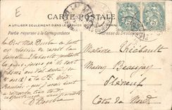 CPA Cote d'Emeraude Saint Malo Escalier des Remparts