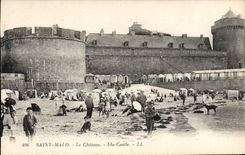 CPA Saint Malo Le Chateau 