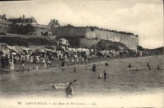 CPA Saint Malo Les Bains de Bon Secours 