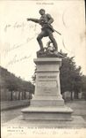 CPA Cote d'Emeraude Saint Malo Statue de Robert Surcouf 