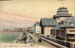 CPA Saint Malo Le Casino et le Sillon 