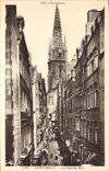 CPA Saint Malo La Garnde Rue 