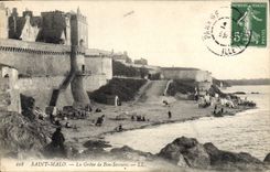 CPA Saint Malo La Greve de Bon Secours 
