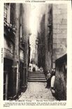 CPA Cote d'Emeraude Saint Malo Rue des Petits Degres 