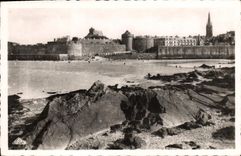 CPA Saint Malo Vue prise du Fort National  