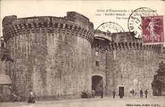 CPA Cote d'Emeraude Saint Malo La Grande Porte 