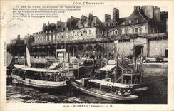 CPA Saint Malo Bretagne Bateaux