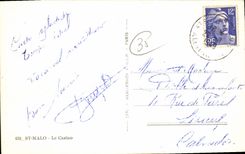 CPA Saint Malo Le Casino 