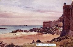 CPA Saint Malo Les Remparts 