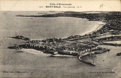 CPA Cote d'Emeraude Saint Malo vue generale 