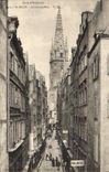 CPA Cote d'Emeraude St Malo la grande rue 