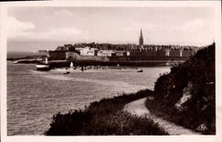 CPA Saint Servan St Malo vu de la Corniche d'Aleth 