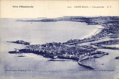 CPA Cote d'Emeraude St Malo vue generale 