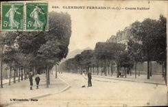 CPA Clermont Ferrand P de d Cours Sablon 