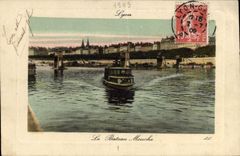 CPA Lyon Le Bateau Mouche 