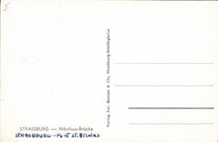 CPA Strasbourg Pont St Nicolas 