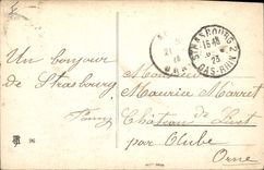 CPA Strasbourg Aux Ponts couverts 