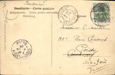 CPA Kleberplatz Strassburg I E 